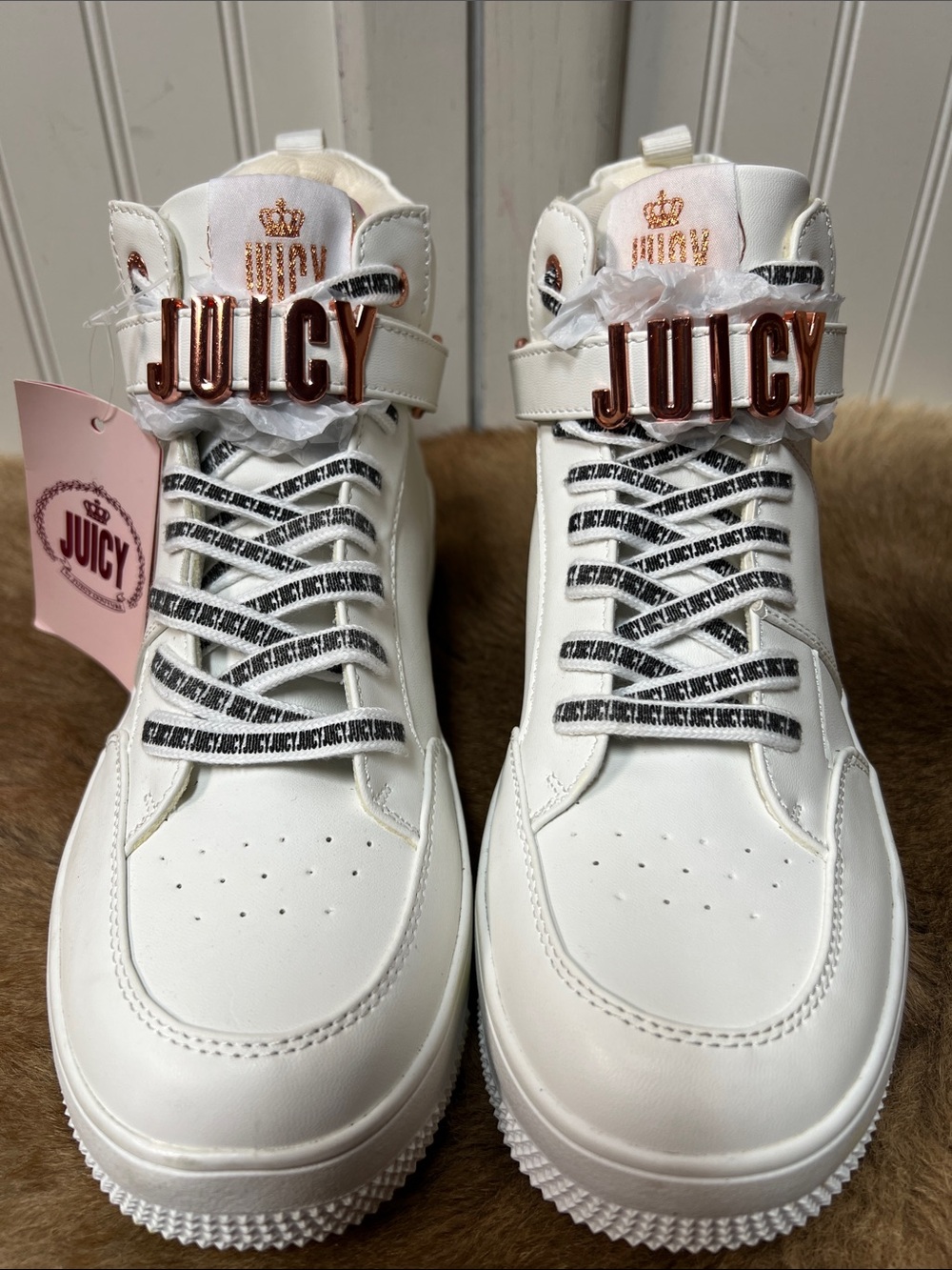 Y2K Juicy Platform Sneakers 9.5 Vintage NWT